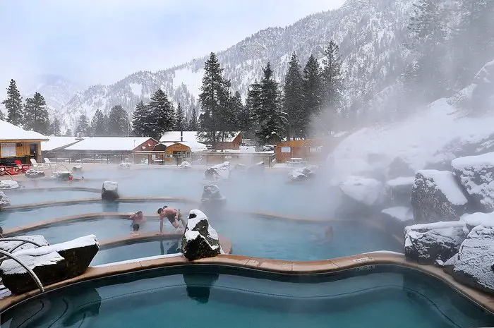 Can Hot Springs In Montana Freeze In Winter?