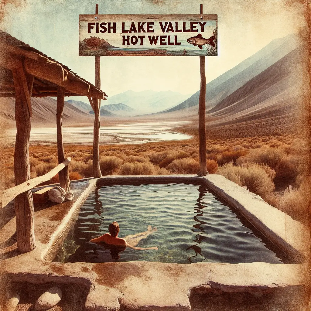 Fish Lake Valley Hot Well: A Primitive Hideaway with a Concrete Pool