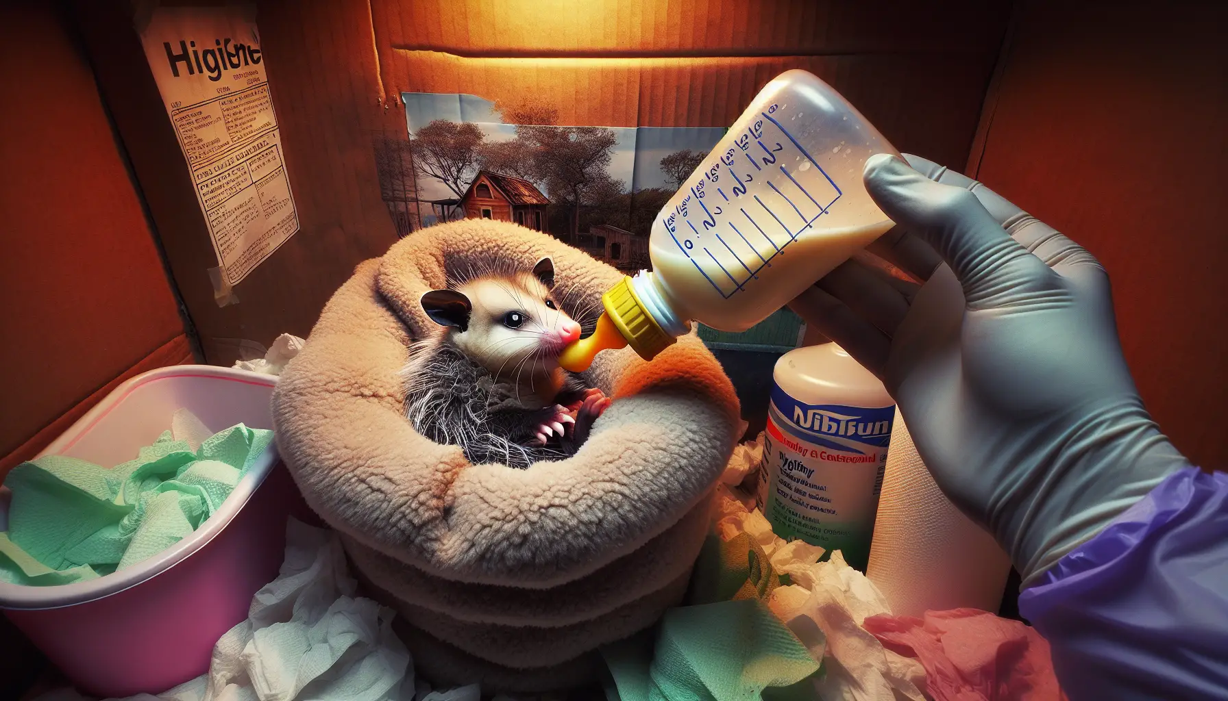 How To Take Care Of A Baby Opossum
