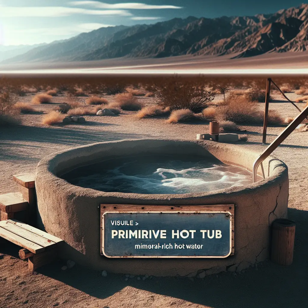 Tecopa Hot Tub: A Primitive Cement Tub Experience